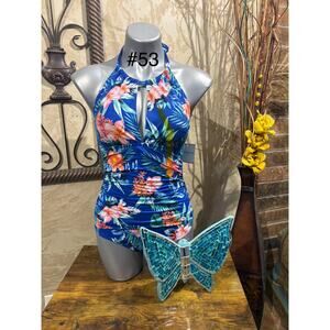 Liz Claiborne women swimwear one piece bathing suit